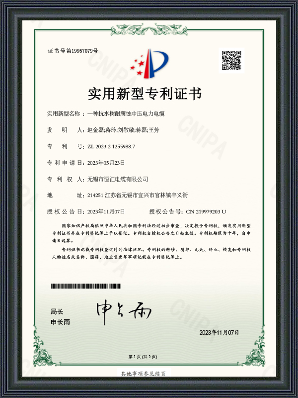 Utilitas exemplar Patentes certificatorium