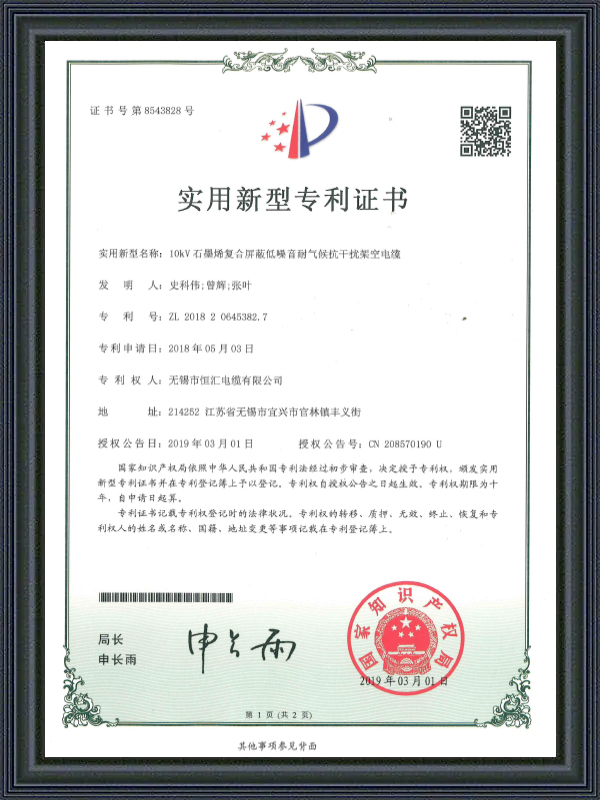 Utilitas exemplar Patentes certificatorium